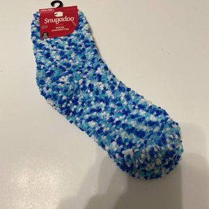 Snugadoo Warm Cozy Blue Socks